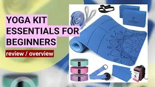 Review: Ultimate Comfort with the 1/3 Thick Yoga Mat Set for Beginners
