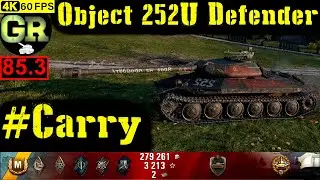 85_World of Tanks Object 252U Defender WoT Replay - 5 Kills 6.9K DMG(Patch 1.4.0)