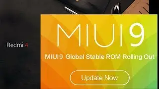 Redmi 4 MIUI 9 Global ROM