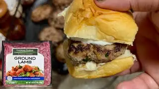 How To Make Lamb Burgers 🍔 Sliders Recipe | How To Cook Ground Lamb