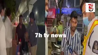 MALAKPET TRAFFIC POLICE NE KI DRUNK & DRIVE CHECKING | 7H TV NEWS |