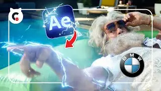 Снимите ЭЛЕКТРИЧЕСТВО с помощью After Effects (реклама BMW на Суперкубке)