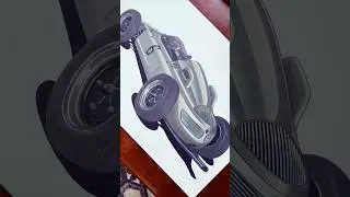 Exclusive racing car Porsche 787 Monoposto Grand Prix #f1 #car #art #porsche #drawing #draw