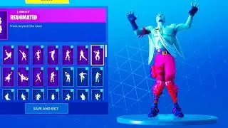 Fortnite LOVE RANGER Skin with THE BEST 25 Dance Emotes | Season 4 Shop