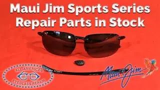 Maui Jim Sports Series Sunglasses Replacement Parts are Available at All-American Eyeglass Repair
