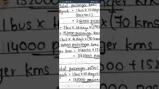III BCom Cost Accounting - Chapter 6 Problems on Operating Costing Part-8