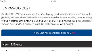 JENPAS UG 2021 2nd Round Seat Allotment Published | Latest Update | @_Educid_