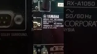 Yamaha Avr Receiver with USB Bluetooth auxiliary internet HDMI IN AND OUTLET