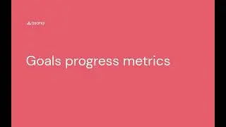 Track progress with goals metrics in Asana
