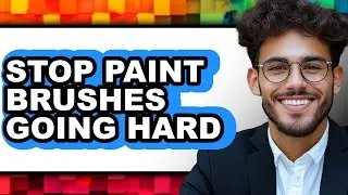 How to Stop Paint Brushes Going Hard (easy Method)