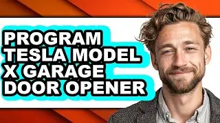 How to Program Tesla Model X Garage Door Opener (Only Way)