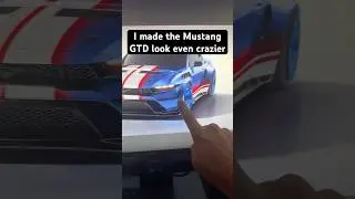 I made the Mustang GTD look even CRAZIER&hellip;
