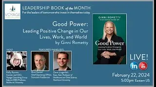 Leadership Book of the Month: Good Power by&nbsp;Ginni Rometty