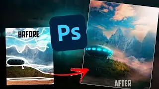 Try to make an epic world using Photoshop! Photo manipulation!!!