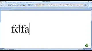 Word FDFA ALT X Experiment