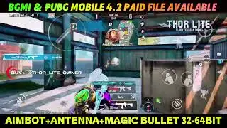 BGMI PUBG 💯% Ban Fix +MGIC BULLET💥| Config | 😈32 - 64 bit Config File Available 🎉