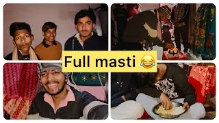 Aaj Gaye Dost Ke Ghar 😂❤️ || Full Masti 🤣 || Mr Patlu  #vlog #youtube 