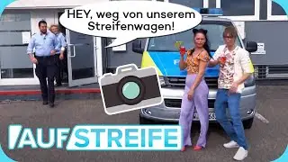 Fotoshooting: Einfach nur DREIST! Pärchen posiert schamlos am Streifenwagen! 🚔 | Auf Streife | SAT.1