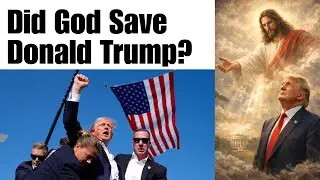 Спас ли Бог Дональда Трампа? #бог #трамп
