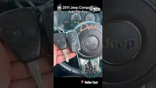 Programming a flip key to a Jeep Compass in Keilor East by Extra Car Keys. #locksmith
