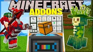 🔥TOP 3 ADDONS SURVIVAL para o SEU MINECRAFT MCPE/BEDROCK 1.21+🔥