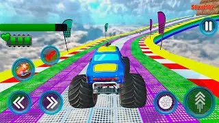 Extreme Monster Truck Stunts: Impossible Car Stunt Games 2021 - Android Gameplay