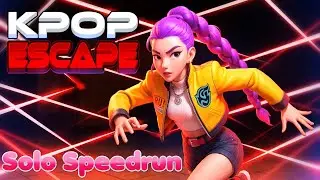 My SPEEDRUN For the Leaderboard KPOP ESCAPE [ROGUELIKE]