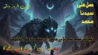 Dunya Kay Sab Say Bara Janwar Ka Qissa | Heart Touching Islamic Bayan | Quran Ki Roshni