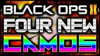 Black Ops 2 | 4 NEW Camos: Comic Book, Cyborg, Dragon & Paladin! (Vote for Your Favorite BO2 Camo)