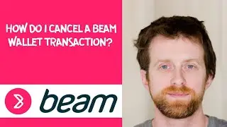 How do I cancel a Beam Wallet transaction?