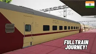 FULL TRAIN JOURNEY TILL CHENNAI CENTRAL IN INDIAN RAILWAYS || TRAINZ SIMULATOR 19 || JOURNEY VLOG