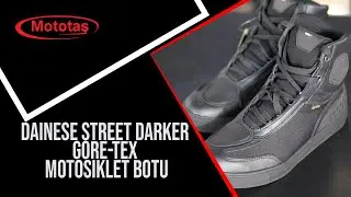 Dainese Street Darker Gore-Tex Motosiklet Botu