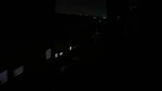 Bangalore mail running late at full speed under bridge