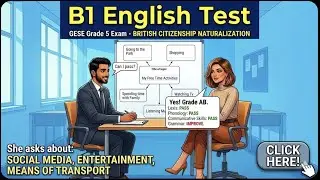 Тест по английскому языку уровня B1 (GESE, оценка 5) | SELT (британское гражданство) | Тринити-ко...