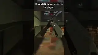 How MW2 Is suppose to be played #mw2 #shorts #modernwarfare2