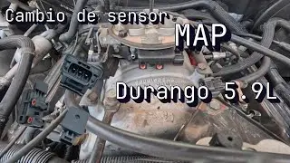 Cambio de sensor MAP Dodge Durango 5.9