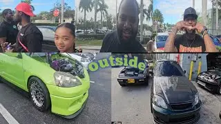 Took The Green Machine To The Acura Classic In Miami. #REALSTREETCAR. #SMURFTUNE #PRESTIGEMOTORSPORT
