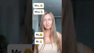 Mr. Mrs. Miss Ms. В чем разница | обращения на английском #shorts #mr #mrs #обращения #английский