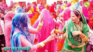 घूमर | ढोल थाली डांस | Ghoomar | मारवाड़ी डांस| Rajasthani Dance | Rajasthani Gana| dhol thali dance