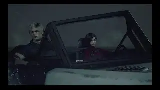 Resident Evil 4 Remake- Leon and Ada boat scene