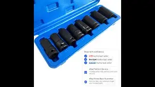 Toolzone 8pc Locking Wheelnut Remover Set. Remove Nuts Bolts & Locking Wheel Nuts #Tooltime-Tools UK