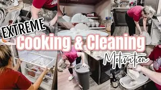 2020 COOK & CLEAN WITH ME | Deep Cleaning My Entire Kitchen | Kitchen Clean & Organize With Me 2020