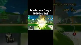 mushroom gorge 99999cc tas #mario #mariokart #mariokartwii #mkwii #nintendo