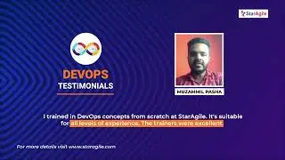 Muzammil Pasha | DevOps Certification Course Review