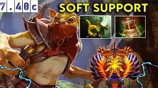 Bounty Hunter Immortal Soft Support - Dota 2 Patch 7.40c Pro Pub Gameplay