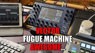 Vector Synth Fugue Machine | Ambient Chill Semi Generative | Warm Waves