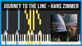 Journey to the line - Hans Zimmer 🎹 piano tutorial + sheet music