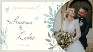 Simona & Ľuboš - Svadobný zostrih | Myslina | 4K