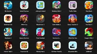 Roblox,Subway Surfers City,BOKU BOKU,Save The Fish,Red Ball 4,Clash of Scary Squad,Ice Scream 1...
