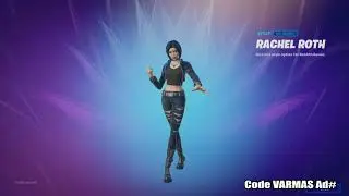 RACHEL ROTH Rebirth Raven Skin Edit Style Showcase in Fortnite